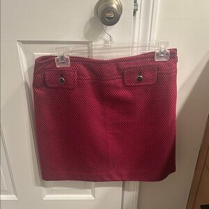 Elegant Pink Textured Skirt